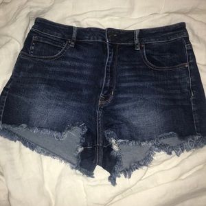 Pacsun high rise jean shorts